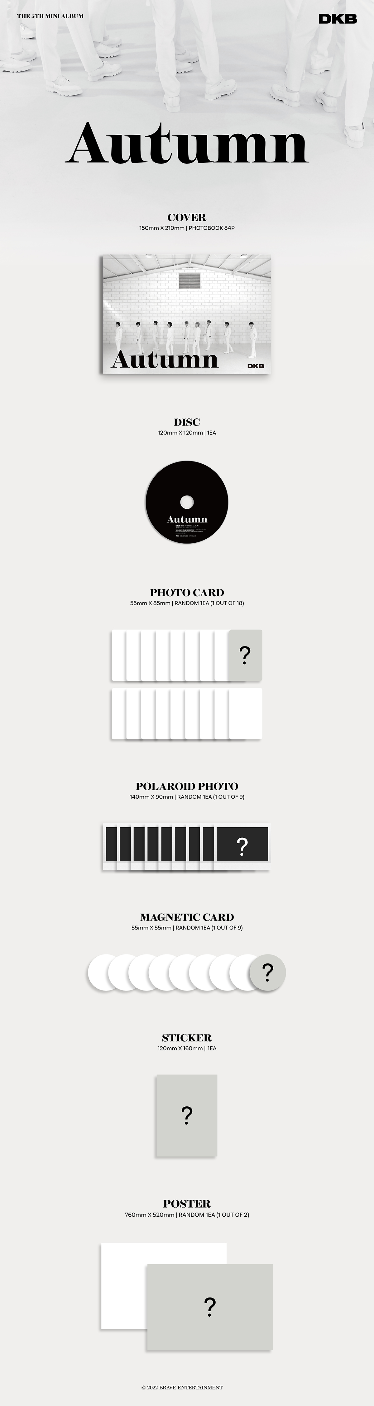 ktown4u.com : DKB - Mini Album Vol.5 [Autumn]